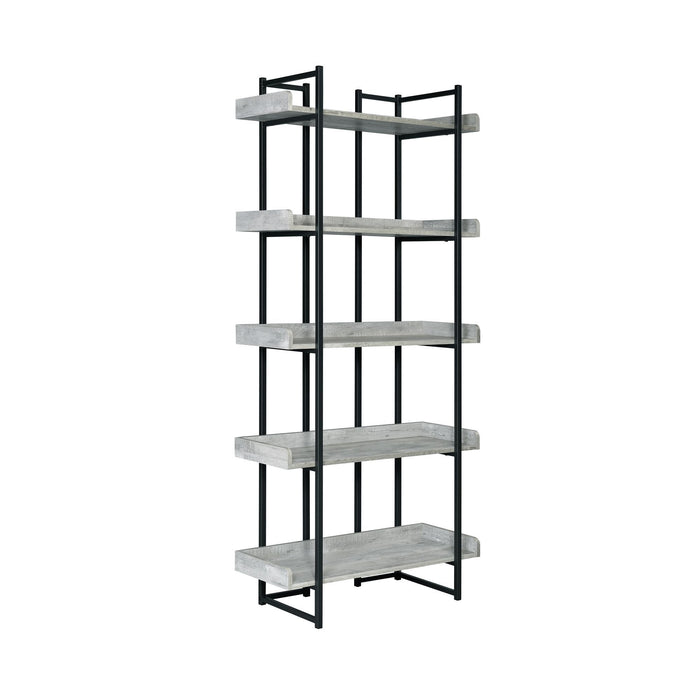 Preston - 2 Piece Set - Gray – 2 Piece Home Office Sets by Elements International at Furniture Wholesale Plus , Nashville furniture store
