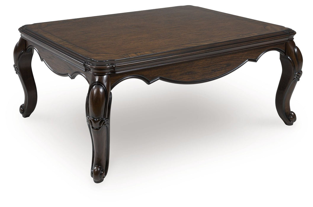 Maylee - Table With Cabriole Legs – Cocktail Tables by Signature Design by Ashley® at Furniture Wholesale Plus , Nashville furniture store