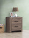 Brantford - 2-Drawer Nightstand – Accent Nightstands by CoasterEveryday at Furniture Wholesale Plus , Nashville furniture store