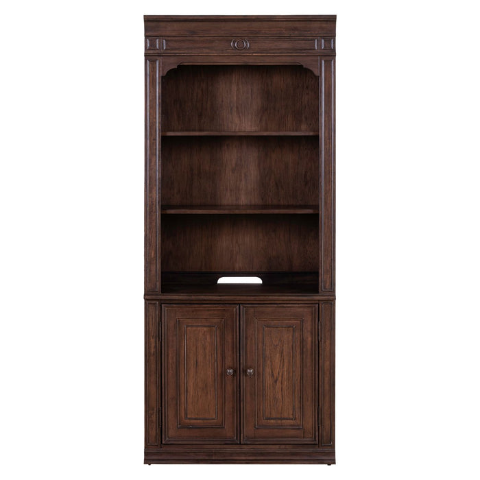 Providence Park - Bunching Bookcase - Chateau Brown – Standard Bookcases by Liberty Furniture at Furniture Wholesale Plus , Nashville furniture store