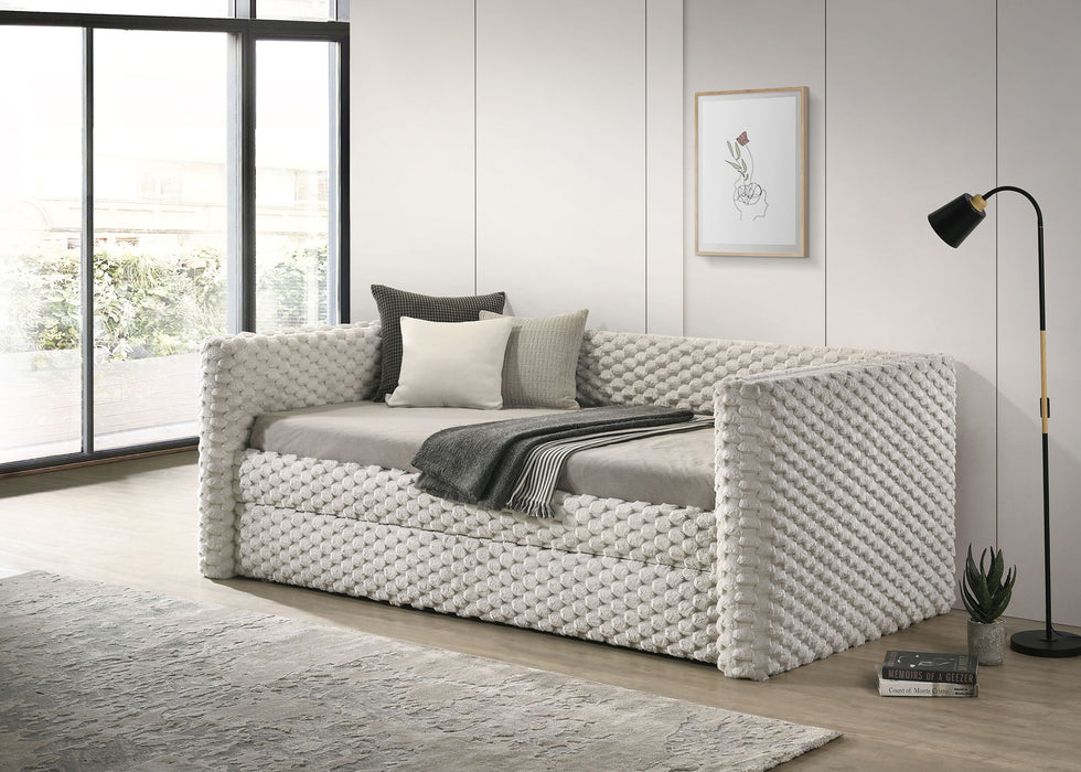 Brielle - Daybed - White Dove – Daybeds by Crown Mark at Furniture Wholesale Plus , Nashville furniture store