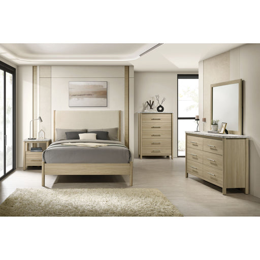 Jonas - Bed – Upholstered Beds by Elements International at Furniture Wholesale Plus , Nashville furniture store