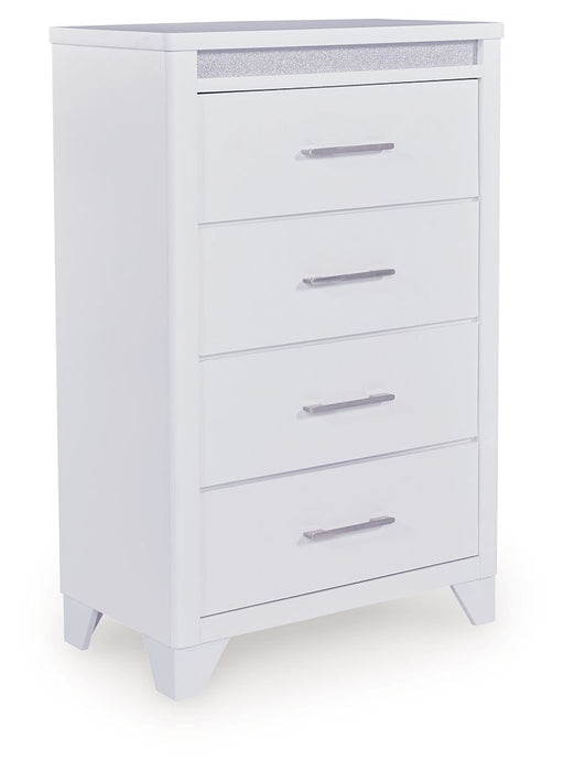 Jarlee - Four Drawer Chest - White – Accent Chests by Signature Design by Ashley® at Furniture Wholesale Plus , Nashville furniture store