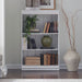 Magnolia Manor - 48" Bookcase - Antique White – Standard Bookcases by Liberty Furniture at Furniture Wholesale Plus , Nashville furniture store