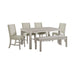 Eleanor 2.0 - Standard Height Dining Set – 5 Piece Dining Room Sets by Elements International at Furniture Wholesale Plus , Nashville furniture store