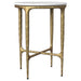Baldwin - Round Marble Top Side Table - White And Gold – Side Tables by Coaster Fine Furniture at Furniture Wholesale Plus , Nashville furniture store