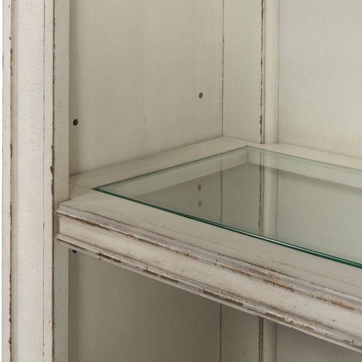 Magnolia Manor - Credenza Hutch - Antique White – Hutches by Liberty Furniture at Furniture Wholesale Plus , Nashville furniture store