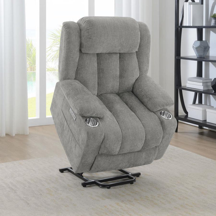 Houston - Upholstered Power Lift Recliner Chair - Premium Lift Chairs from CoasterEveryday - Just $729! Shop now at Furniture Wholesale Plus  We are the best furniture store in Nashville, Hendersonville, Goodlettsville, Madison, Antioch, Mount Juliet, Lebanon, Gallatin, Springfield, Murfreesboro, Franklin, Brentwood