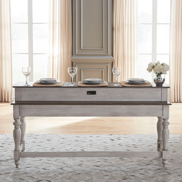 Ocean Isle - Console Bar Table – Console Tables by Liberty Furniture at Furniture Wholesale Plus , Nashville furniture store