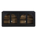 Magnolia - Cathedral Doored Server - Black – Sideboards by Steve Silver Furniture at Furniture Wholesale Plus , Nashville furniture store