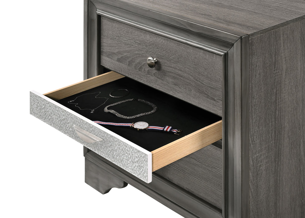 Naima Gray Nightstand - Premium Nightstand from ACME East - Just $259.35! Shop now at Furniture Wholesale Plus  We are the best furniture store in Nashville, Hendersonville, Goodlettsville, Madison, Antioch, Mount Juliet, Lebanon, Gallatin, Springfield, Murfreesboro, Franklin, Brentwood