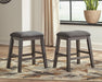 Caitbrook - Upholstered Stool (Set of 2) - Gray – Stool Sets by Signature Design by Ashley® at Furniture Wholesale Plus , Nashville furniture store