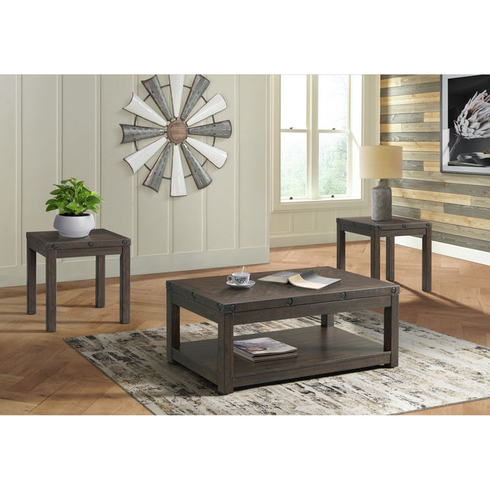 Colorado - Occasional End Table With Usb/Power - Charcoal – End Tables by Elements International at Furniture Wholesale Plus , Nashville furniture store