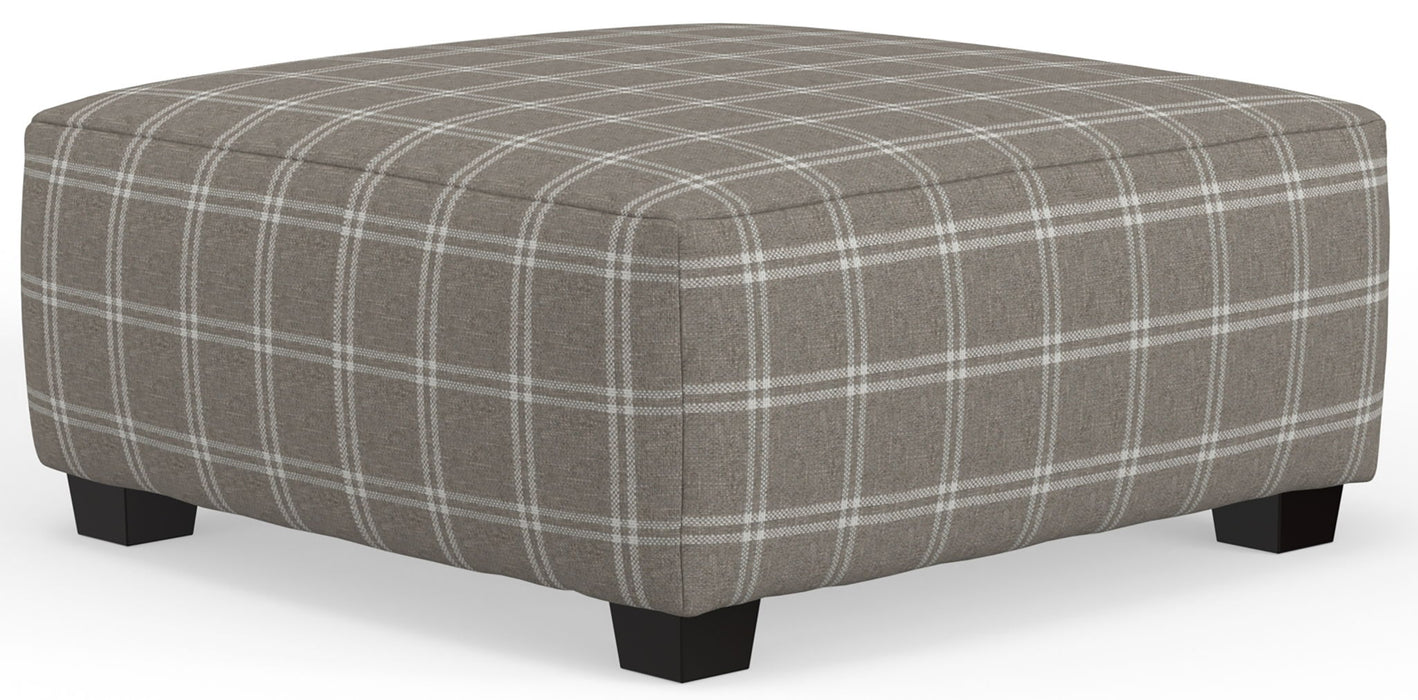 Magnolia - Cocktail Ottoman - Mink – Coffee Table Ottomans by Jackson at Furniture Wholesale Plus , Nashville furniture store