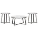 Hugo - Faux Marble Coffee Table Set – Table Sets by Coaster Fine Furniture at Furniture Wholesale Plus , Nashville furniture store