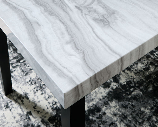 Mervannie - Square Dining Room Counter Table - Gray / Black – Counter Tables by Signature Design by Ashley® at Furniture Wholesale Plus , Nashville furniture store