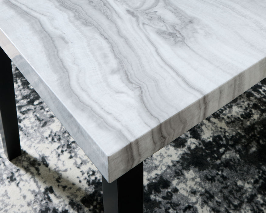 Mervannie - Square Dining Room Counter Table - Gray / Black – Counter Tables by Signature Design by Ashley® at Furniture Wholesale Plus , Nashville furniture store