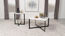 Tobin - Marble Top Coffee And End Table Set – Table Sets by Coaster Fine Furniture at Furniture Wholesale Plus , Nashville furniture store
