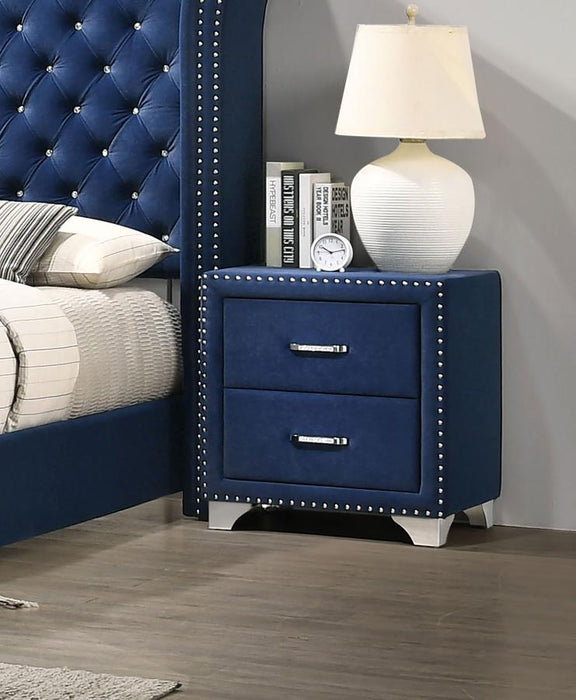 Melody - Upholstered 2-Drawer Nightstand – Accent Nightstands by CoasterEveryday at Furniture Wholesale Plus , Nashville furniture store