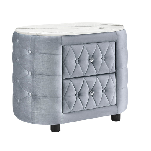 Natalia - Nightstand - Premium Accent Nightstands from Crown Mark - Just $229! Shop now at Furniture Wholesale Plus  We are the best furniture store in Nashville, Hendersonville, Goodlettsville, Madison, Antioch, Mount Juliet, Lebanon, Gallatin, Springfield, Murfreesboro, Franklin, Brentwood