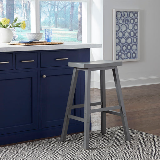 Creations II - 30" Sawhorse Stool – Bar Height (28"-30") by Liberty Furniture at Furniture Wholesale Plus , Nashville furniture store
