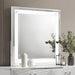 Cassia - Dresser Mirror - White High Gloss – Mirrors by Coaster Fine Furniture at Furniture Wholesale Plus , Nashville furniture store