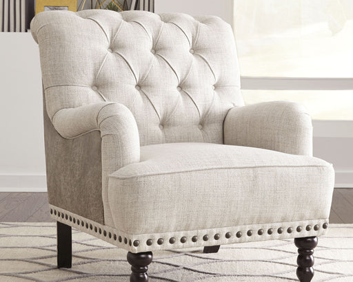 Tartonelle - Ivory / Taupe - Accent Chair - Premium Accent Chairs from Signature Design by Ashley® - Just $478! Shop now at Furniture Wholesale Plus  We are the best furniture store in Nashville, Hendersonville, Goodlettsville, Madison, Antioch, Mount Juliet, Lebanon, Gallatin, Springfield, Murfreesboro, Franklin, Brentwood