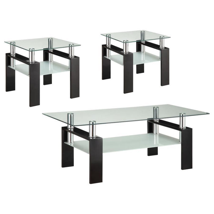 Dyer - Rectangular Coffee Table Set – Table Sets by Coaster Fine Furniture at Furniture Wholesale Plus , Nashville furniture store
