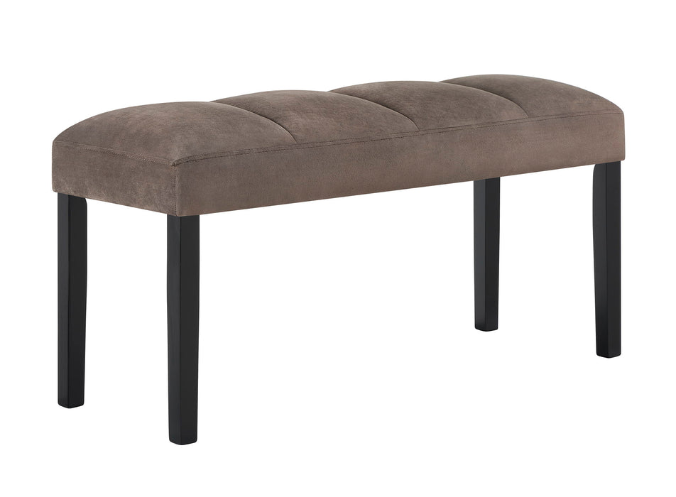 Vega - Bench - Gray – Dining Benches by Crown Mark at Furniture Wholesale Plus , Nashville furniture store