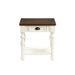 Joanna - End Table - White – End Tables by Steve Silver Furniture at Furniture Wholesale Plus , Nashville furniture store