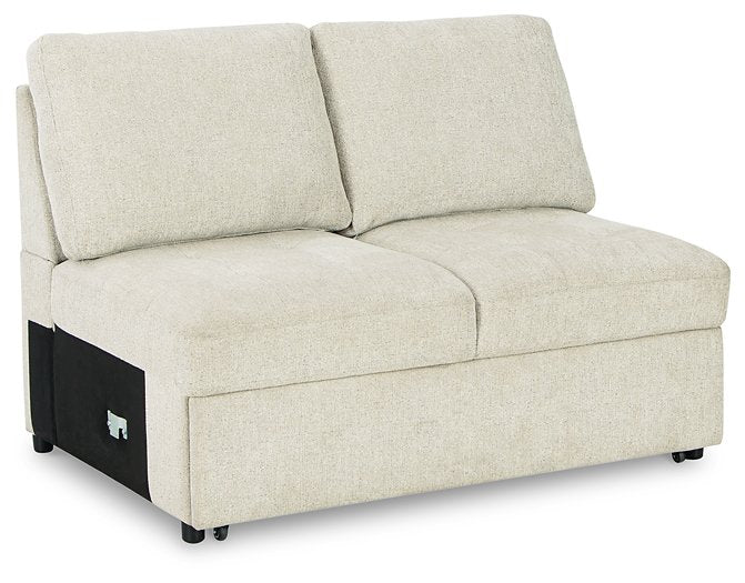 Millcoe 3-Piece Sectional with Pop Up Bed - Premium Sectional from Ashley Furniture - Just $1988.86! Shop now at Furniture Wholesale Plus  We are the best furniture store in Nashville, Hendersonville, Goodlettsville, Madison, Antioch, Mount Juliet, Lebanon, Gallatin, Springfield, Murfreesboro, Franklin, Brentwood