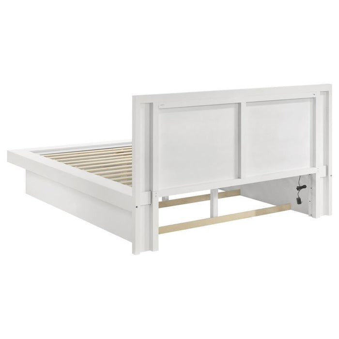 Jessica - Wood LED Panel Bed - Premium Platform Beds from CoasterEssence - Just $799! Shop now at Furniture Wholesale Plus  We are the best furniture store in Nashville, Hendersonville, Goodlettsville, Madison, Antioch, Mount Juliet, Lebanon, Gallatin, Springfield, Murfreesboro, Franklin, Brentwood