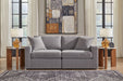 Modmax - Granite - Sectional – Stationary Sectionals by Signature Design by Ashley® at Furniture Wholesale Plus , Nashville furniture store