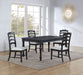 Odessa - Dining Set – 5 Piece Dining Room Sets by Steve Silver Furniture at Furniture Wholesale Plus , Nashville furniture store