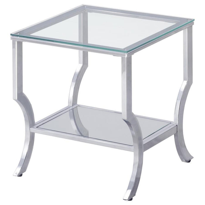 Saide - Glass Top Coffee And End Table Set – Table Sets by Coaster Fine Furniture at Furniture Wholesale Plus , Nashville furniture store