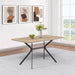 Edgecreek - Composite Wood Dining Table - Light Brown – Dining Tables by Coaster Fine Furniture at Furniture Wholesale Plus , Nashville furniture store