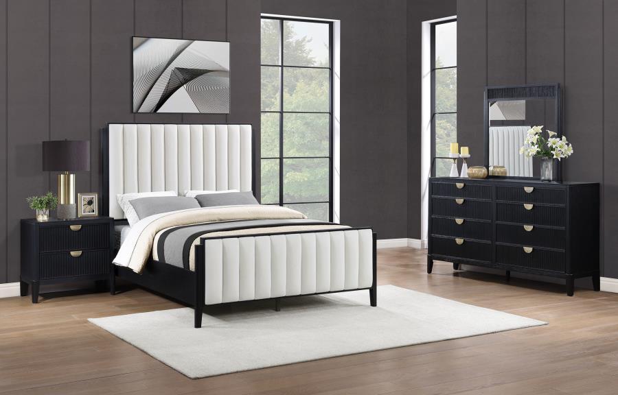 Brookmead - Upholstered Bedroom Set – 4 Piece Bedroom Sets by Coaster Fine Furniture at Furniture Wholesale Plus , Nashville furniture store