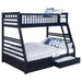 Ashton - 2-Drawer Wood Bunk Bed – Bunk Beds by CoasterEssence at Furniture Wholesale Plus , Nashville furniture store