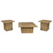 Devar - Square Coffee Table Set – Table Sets by Coaster Fine Furniture at Furniture Wholesale Plus , Nashville furniture store
