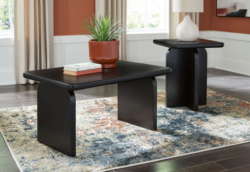 Mitchalli - Occasional Table Set (Set of 2) - Black – Table Sets by Signature Design by Ashley® at Furniture Wholesale Plus , Nashville furniture store