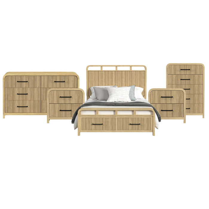 Ridgemont - Storage Bedroom Set – 3 Piece Bedroom Sets by Elements International at Furniture Wholesale Plus , Nashville furniture store