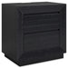Londer - Two Drawer Night Stand - Black – Accent Nightstands by Millennium® by Ashley at Furniture Wholesale Plus , Nashville furniture store