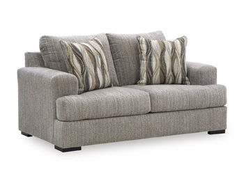 Lofwood - Loveseat – Stationary Loveseats by Signature Design by Ashley® at Furniture Wholesale Plus , Nashville furniture store