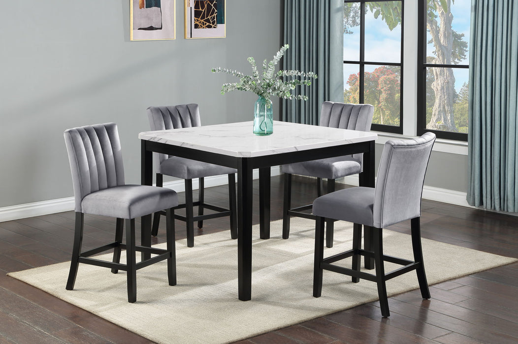 Pascal - Counter Dining Room Set – 5 Piece Dining Room Sets by Crown Mark at Furniture Wholesale Plus , Nashville furniture store