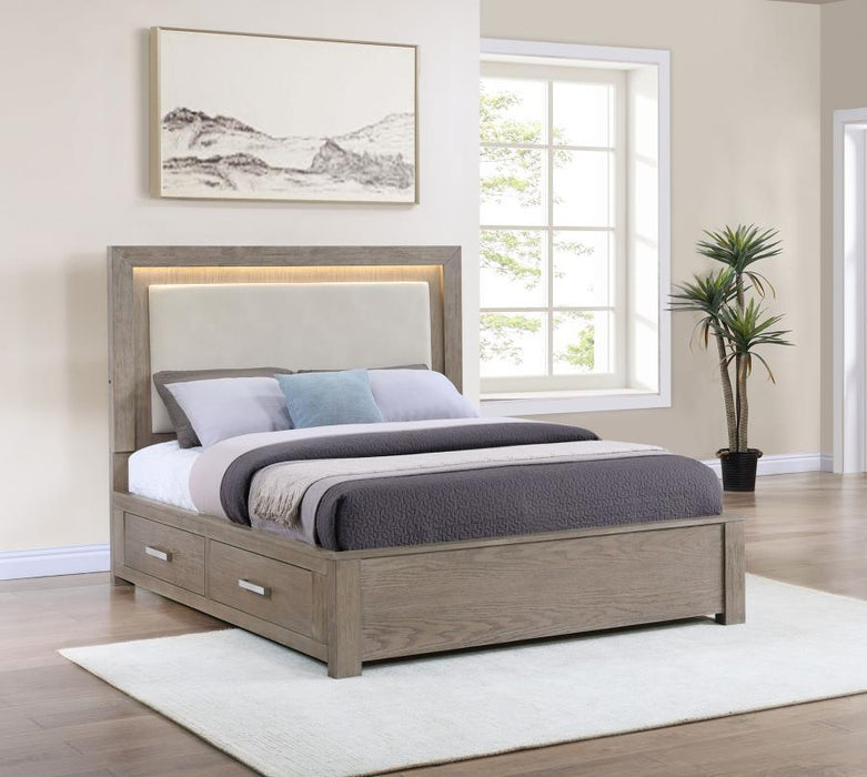 Kenora - LED Storage Bed – Storage Beds by Coaster Fine Furniture at Furniture Wholesale Plus , Nashville furniture store