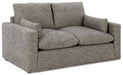 Dramatic - Loveseat - Granite – Stationary Loveseats by Benchcraft® at Furniture Wholesale Plus , Nashville furniture store