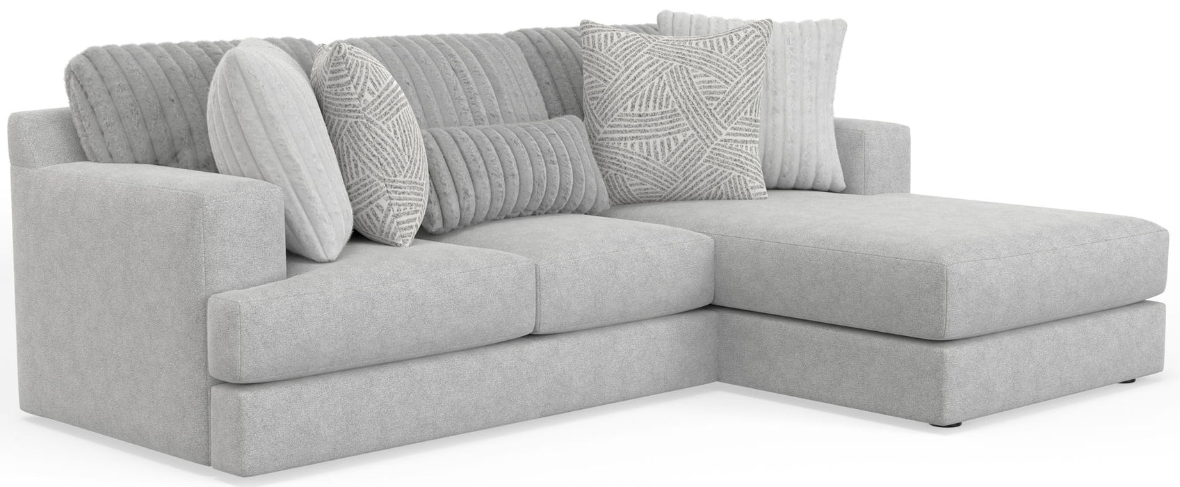 Logan - Upholstered Sectional With Comfort Coil Seating And Accent Pillows Included - Premium Stationary Sectionals from Jackson - Just $1849! Shop now at Furniture Wholesale Plus  We are the best furniture store in Nashville, Hendersonville, Goodlettsville, Madison, Antioch, Mount Juliet, Lebanon, Gallatin, Springfield, Murfreesboro, Franklin, Brentwood