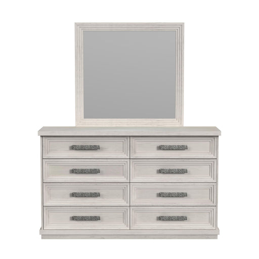 Avalanche - Dresser And Mirror Set - Antique White – Dresser & Mirror by Elements International at Furniture Wholesale Plus , Nashville furniture store