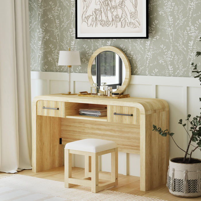 Ridgemont - Dressing Table – Vanity Desks by Elements International at Furniture Wholesale Plus , Nashville furniture store