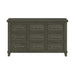 Canterbury - 9-Drawer Dresser – Dressers by Elements International at Furniture Wholesale Plus , Nashville furniture store